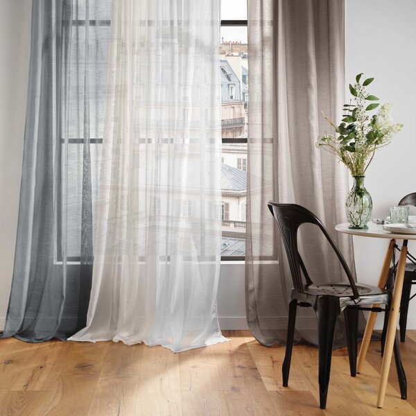 Bílá voálová záclona 140x240 cm Lissea – douceur d'intérieur