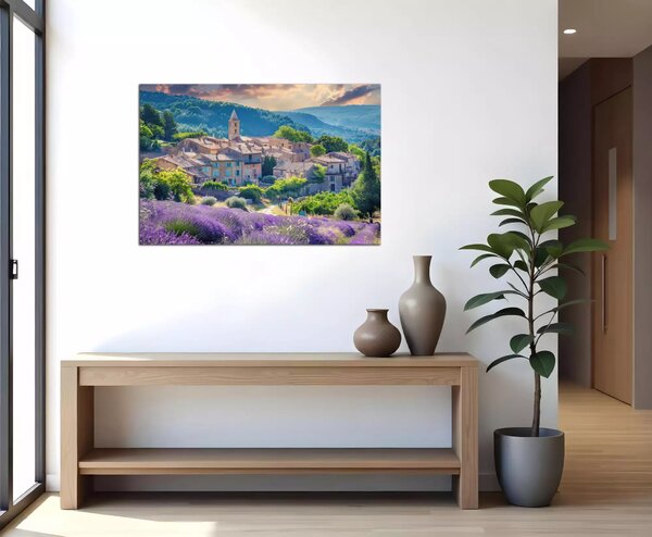 Obraz na plátně Vesnice v Provence