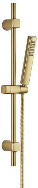 Laveo Pola, sprchový sloup 70cm s ruční sprchovou hlavicí, zlatá matná, LAV-NAP_G1AB