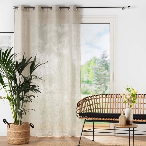 Hnědá záclona 140x280 cm Haltona – douceur d'intérieur