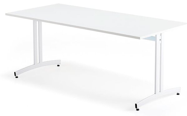 AJ Produkty Stůl SANNA, 1800x800x720 mm, bílá
