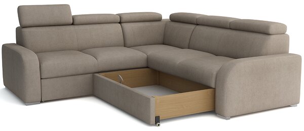 Sedací souprava OSLO L | 250x250 | rozkládací + úložný prostor | P | VÝBĚR TKANIN