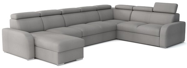 Sedací souprava OSLO U | 170x380x250 | rozkládací + 3x úložný prostor | VÝBĚR TKANIN