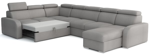 Sedací souprava OSLO U | 250x380x170 | rozkládací + 3x úložný prostor | VÝBĚR TKANIN