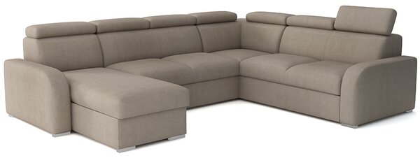 Sedací souprava OSLO U | 170x315x250 | rozkládací + 2x úložný prostor | VÝBĚR TKANIN