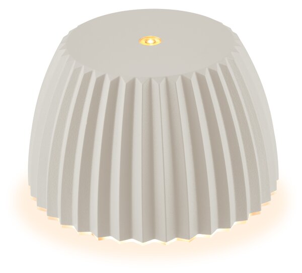 Livarno® LED akumulátorová stolní lampička na lahve (béžová) (100404436002)