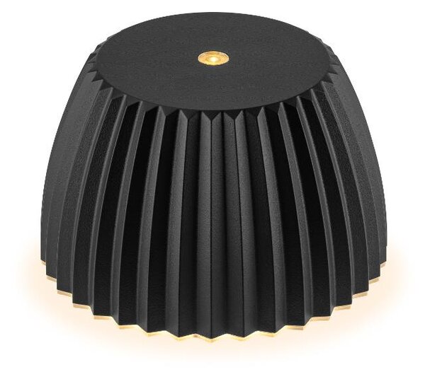 Livarno® LED akumulátorová stolní lampička na lahve (černá) (100404436001)