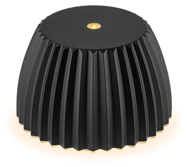 Livarno® LED akumulátorová stolní lampička na lahve (černá) (100404436001)