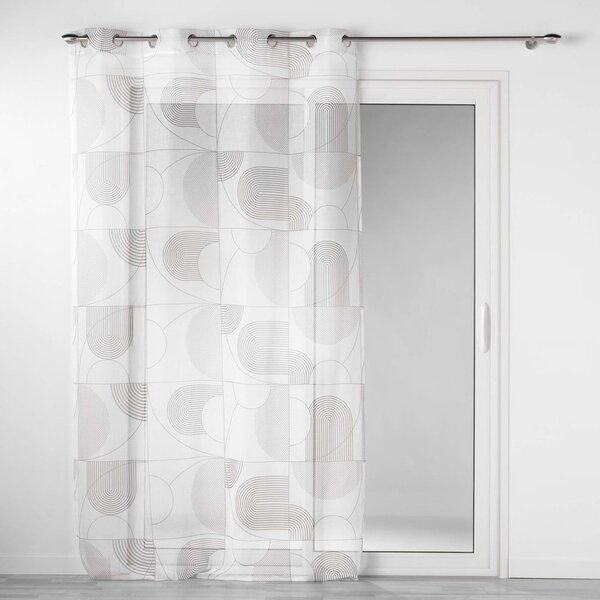Bílá voálová záclona 140x280 cm Esquisse – douceur d'intérieur