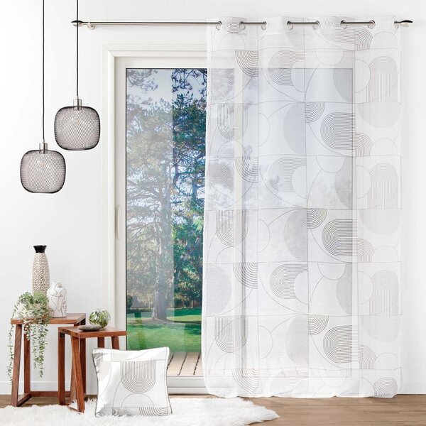 Bílá voálová záclona 140x280 cm Esquisse – douceur d'intérieur