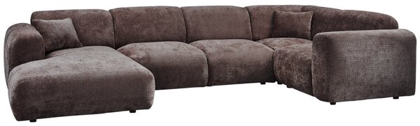 WOOOD Rohová pohovka Zephyr 345 cm, pravá