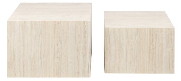 Konferenční stolky v sadě 2 ks 58x58 cm Dice - Actona