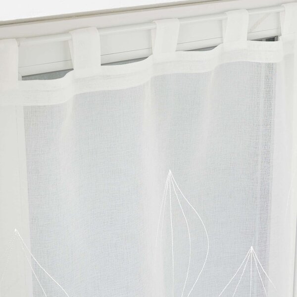 Bílé voálové záclony v sadě 2 ks 60x90 cm Galactee – douceur d'intérieur