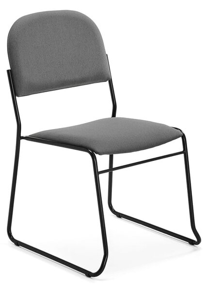 AJ Produkty Židle DAWSON, šedá/černá