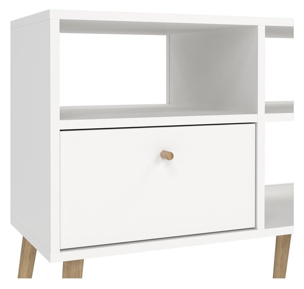 Bílý TV stolek 117x61 cm Bodo – Tvilum