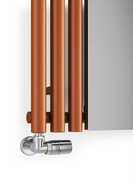 TERMA Rolo Mirror designový radiátor se zrcadlem