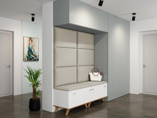 Čalouněný nástěnný panel Pag 70x40, Barva látek:: Manila 02 5903211112195