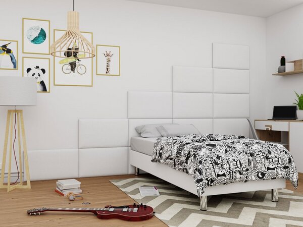 Čalouněný nástěnný panel Pag 70x40, Barva látek:: ekokůže Soft 017 (bíla) 5903211032295