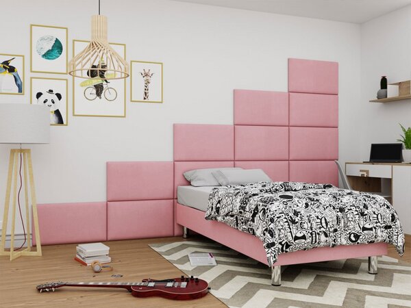 Čalouněný nástěnný panel Pag 70x40, Barva látek:: Manila 09 5903211032301
