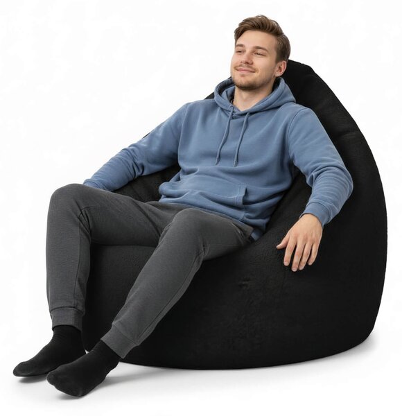 Sedací vak Primabag Mega Sako Bounce černá