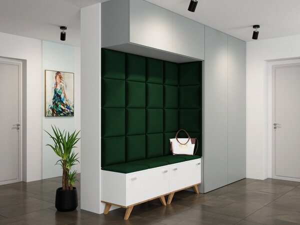 Čalouněný nástěnný panel Pag 30x30, Barva látek:: Manila 35 5903211021404