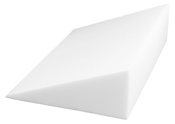 BELLATEX Molitan - pur na klínový podhlavník Bílá 80x50x20 cm