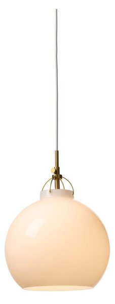 Halo Design 747993 - Lustr na lanku TOSCANA 1xE27/40W/230V pr. 27 cm krém./mosaz