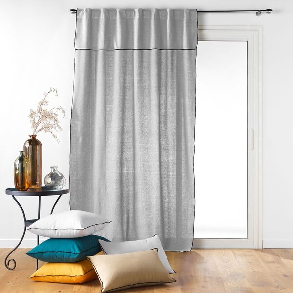 Světle šedý závěs 140x240 cm Mistraline – douceur d'intérieur