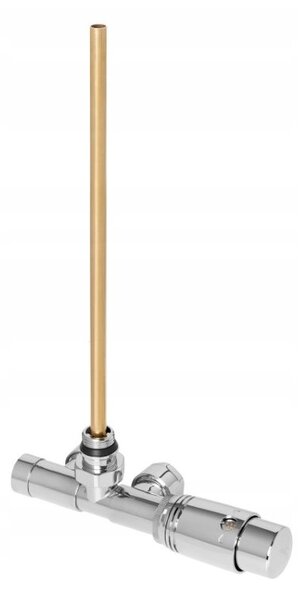 Invena Invena, jednootvorový termostatický ventil pro přímé nebo úhlové připojení, levé nebo pravé, chromová, CZ-87-015