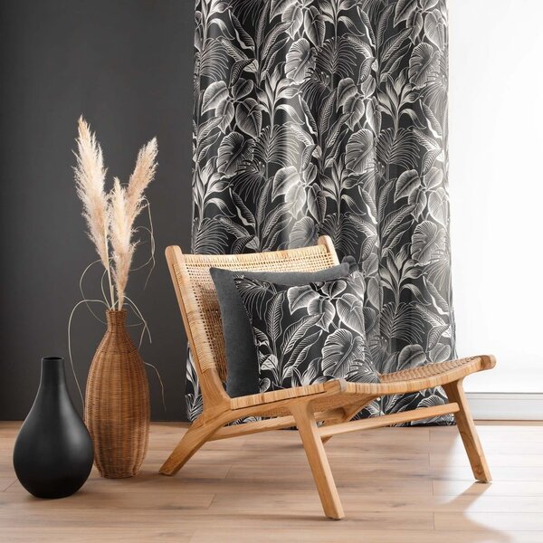 Černobílý závěs 140x260 cm Cabana – douceur d'intérieur