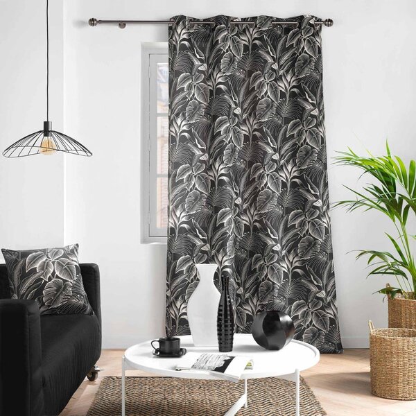 Černobílý závěs 140x260 cm Cabana – douceur d'intérieur