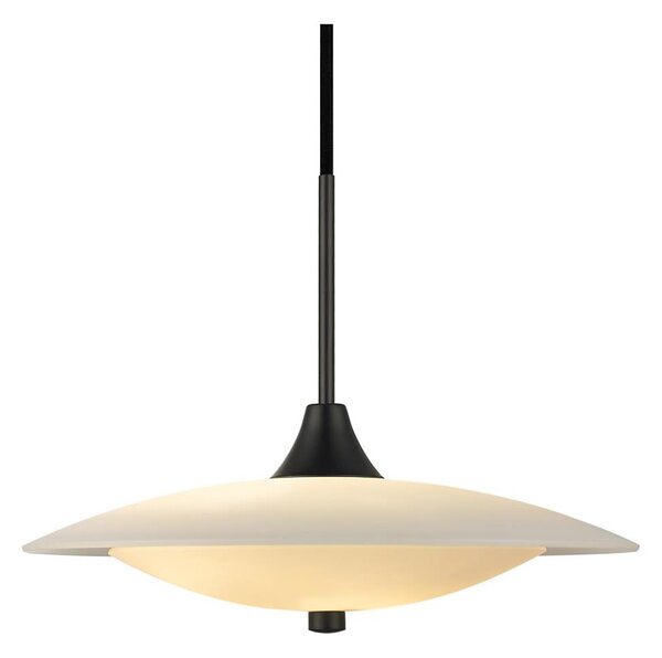 Halo Design 991300 - Lustr na lanku BARONI 2xG9/18W/230V pr. 40 cm bílá/černá