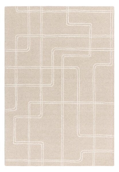 Béžový ručně tkaný vlněný koberec 160x230 cm Ada – Asiatic Carpets