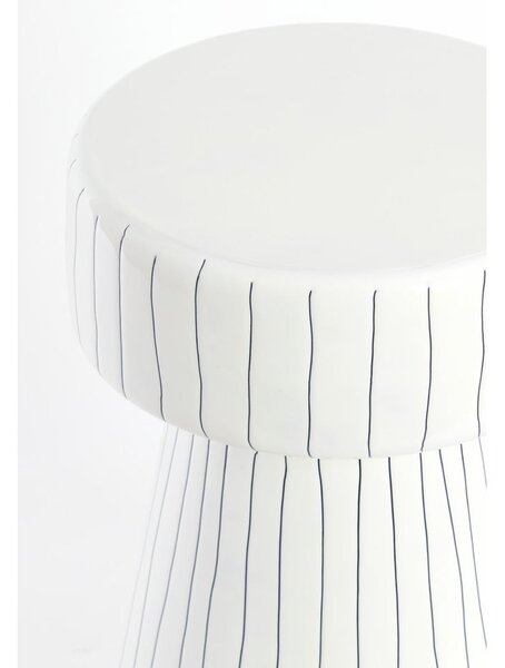 Kovový kulatý odkládací stolek ø 29 cm Dakwa – Light & Living