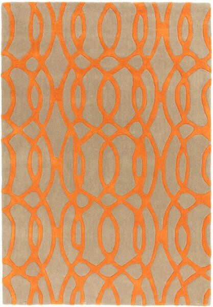 Oranžový koberec Blondie Wire Orange Rozměry: 70x240 cm