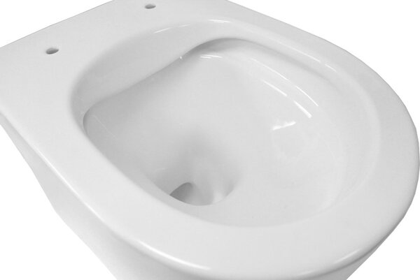 Mereo Mereo, WC závěsné kapotované, RIMLESS, 495x360x370, keramické, vč. sedátka CSS115S, VSD84S2