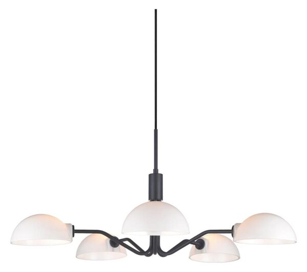 Halo Design 740369 - Lustr na lanku KJOBENHAVN 5xG9/28W/230V pr. 50 cm černá