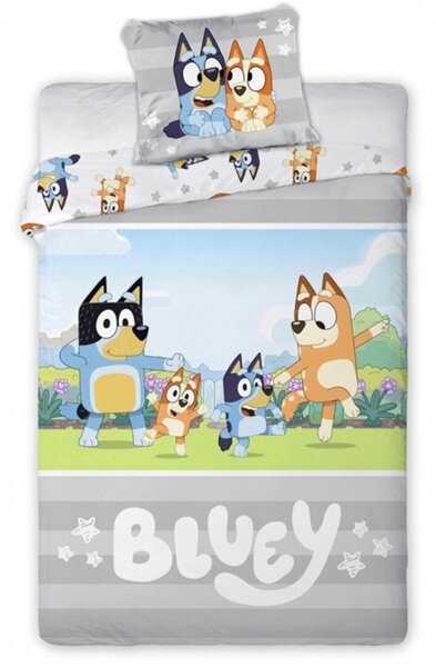 Povleceni Disney Bluey do postýlky 135x100cm+40x60cm Faro