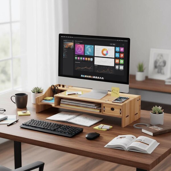 Organizér pod monitor
