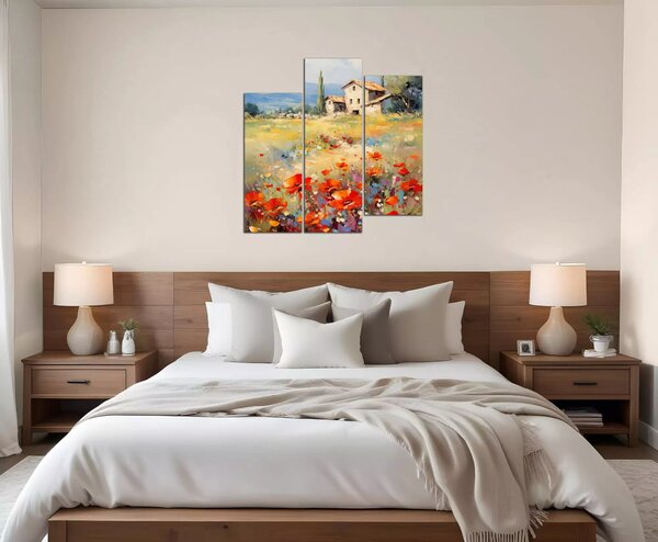 Obraz na plátně Středomořská louka