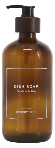 Skleněný dávkovač na saponát Mocca 500 ml