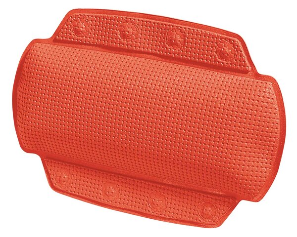 Spirella polštář do vany ALASKA, červená, PVC, 32 x 23 cm