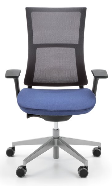 ProfiM - Kancelářská židle VIOLLE 150SFL s nízkým síťovaným opěrákem a Synchro