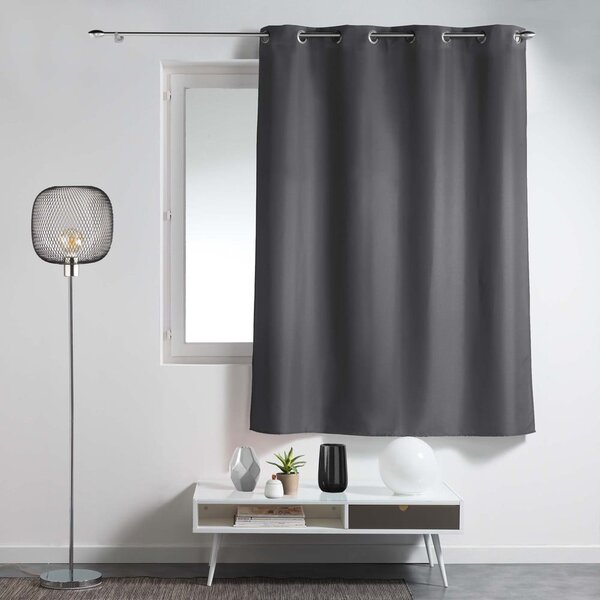 Tmavě šedý závěs 140x180 cm Essentiel – douceur d'intérieur