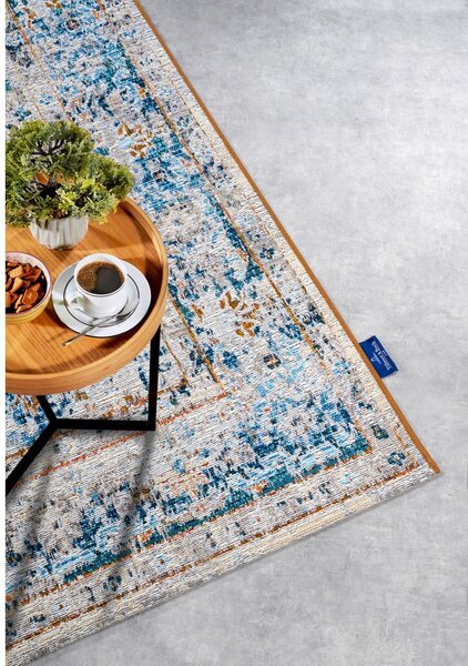 Světle modrý venkovní koberec 200x285 cm Rene – Villeroy&Boch
