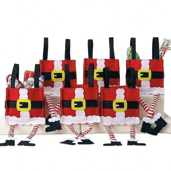 Vánoční dekorativní dárková taška - Santa