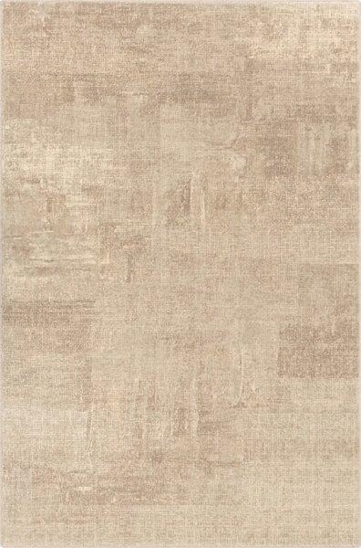 Agnella moderní vlněný koberec Isfahan Lian Abstraktní béžový Rozměr: 160x240 cm
