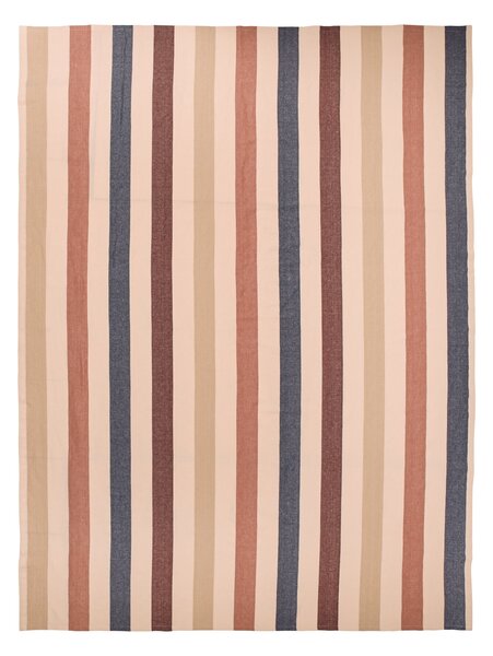 Ubrus Hale Cashmere/Mocha/Indigo Blue 150 × 240 cm