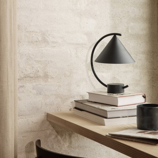 Designová stmívatelná lampa Meridian Black