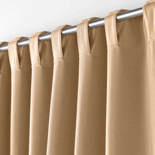 Světle hnědý závěs 140x240 cm Mistraline – douceur d'intérieur